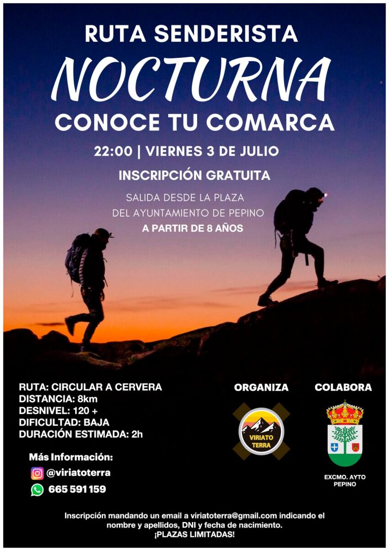 Ruta Nocturna: Conoce tu comarca