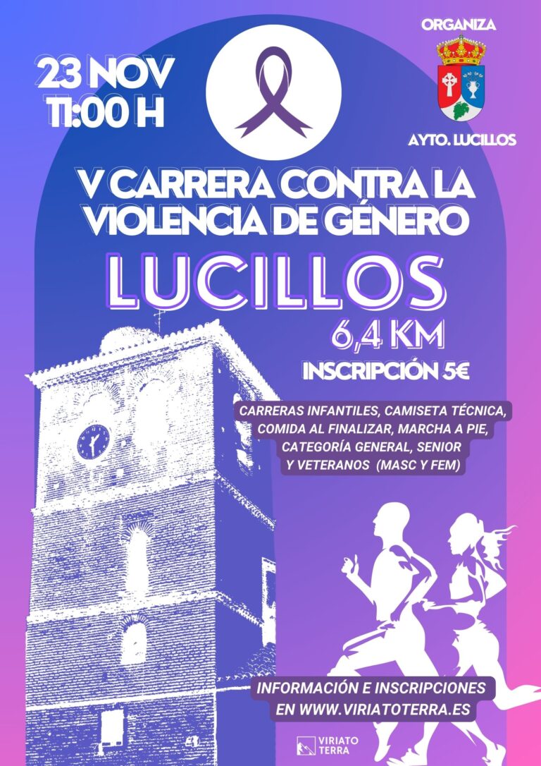 V CARRERA CONTRA LA VIOLENCIA DE LUCILLOS – Resultados