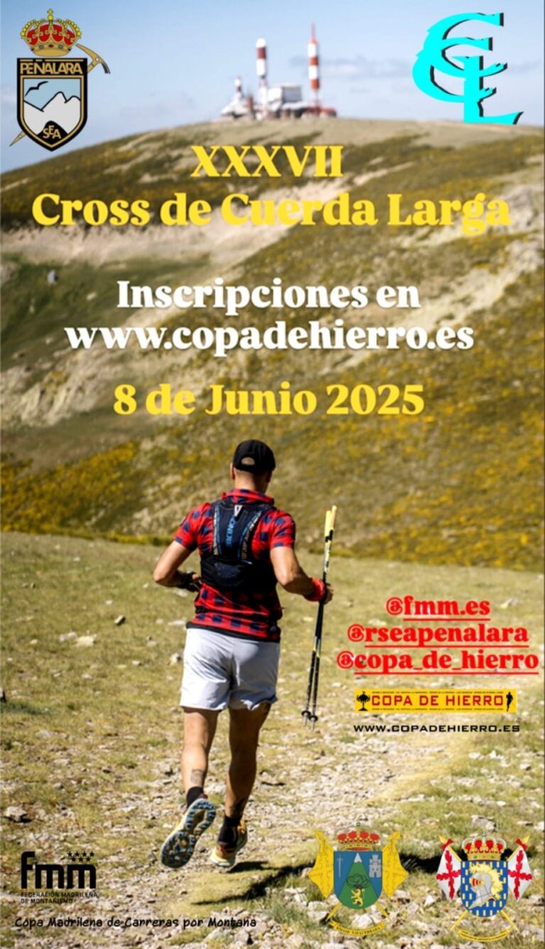 XXXVII CROSS DE CUERDA LARGA  (COPA DE HIERRO 2025 Y 2ª PRUEBA COPA DE MADRID DE CARRERAS POR MONTAÑA)- Resultados