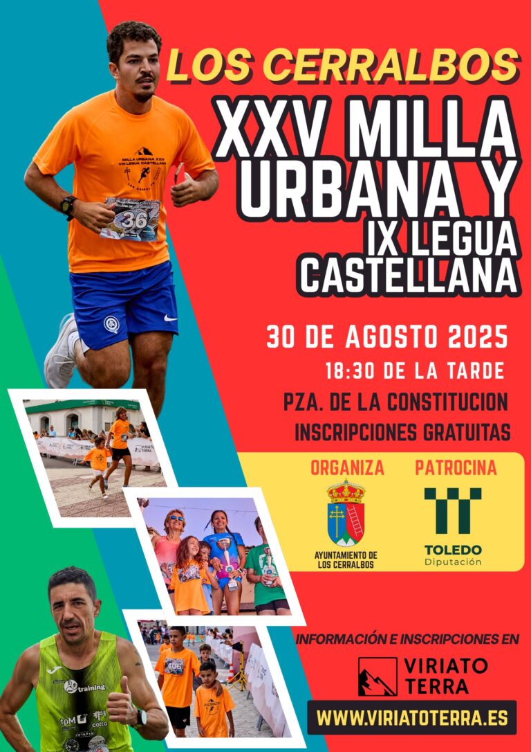 XXV MILLA URBANA Y IX LEGUA CASTELLANA DE LOS CERRALBOS – Resultados