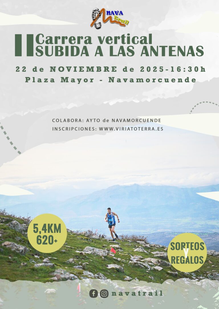 II CARRERA VERTICAL SUBIDA A LAS ANTENAS DE NAVAMORCUENDE – Resultados